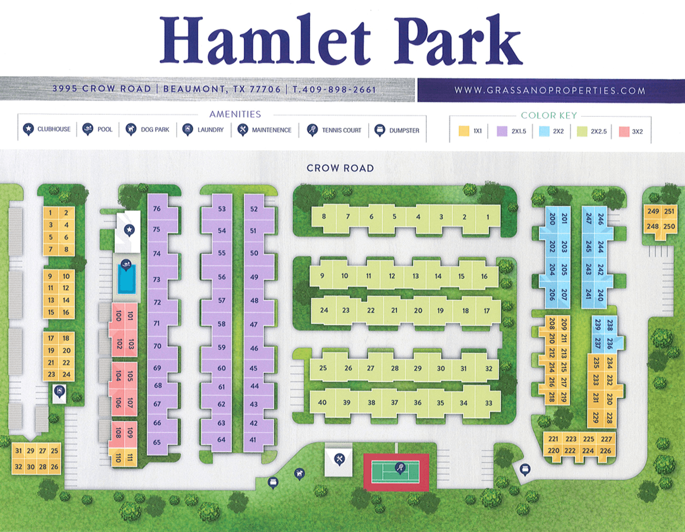 Beaumont Apartment: 3995 Crow Road