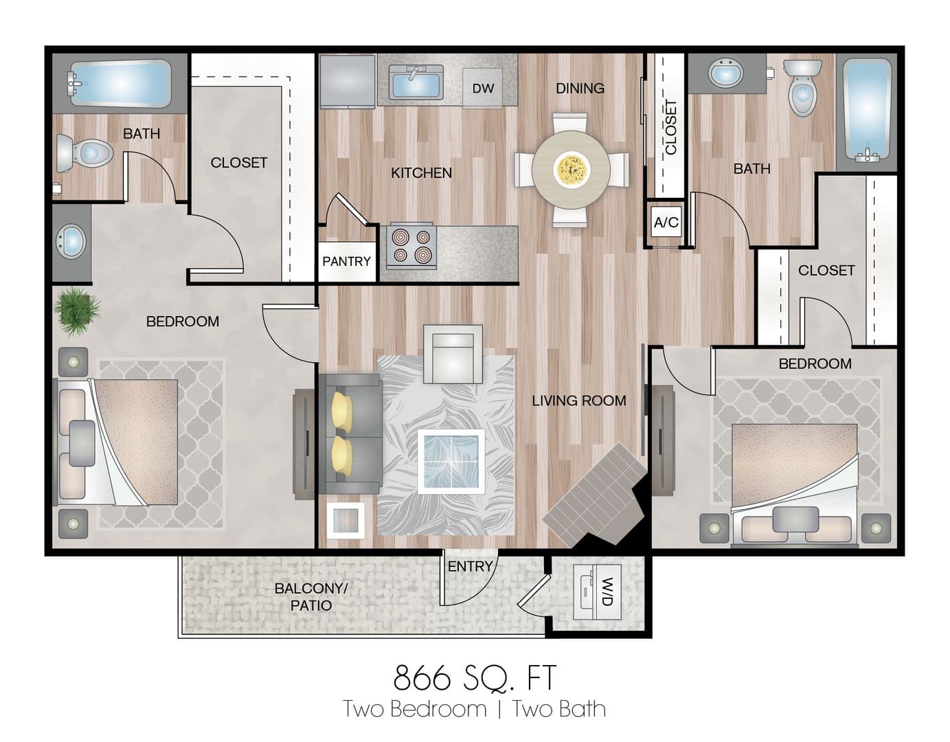 Slaton Apartment: 1355 Woodrow Road