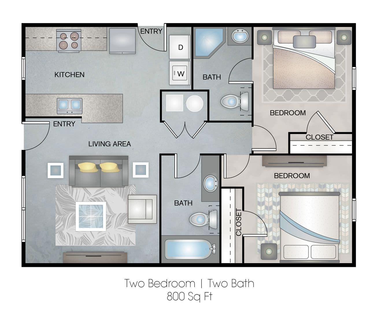Lubbock Apartment: 1745 74th Street