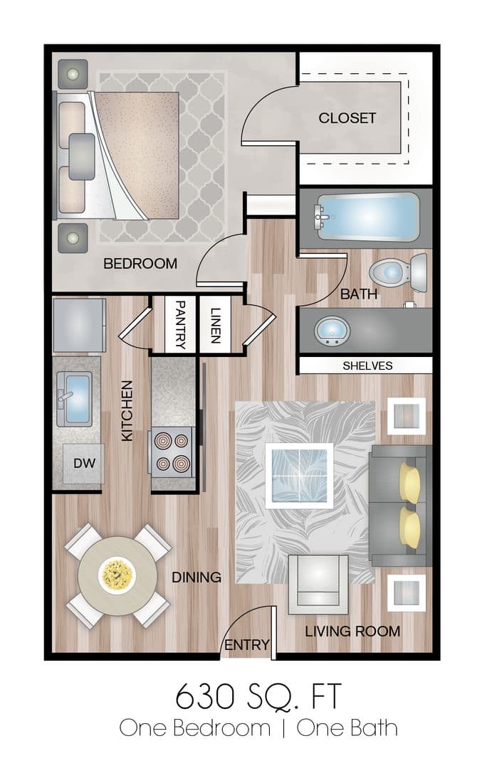 Slaton Apartment: 1355 Woodrow Road
