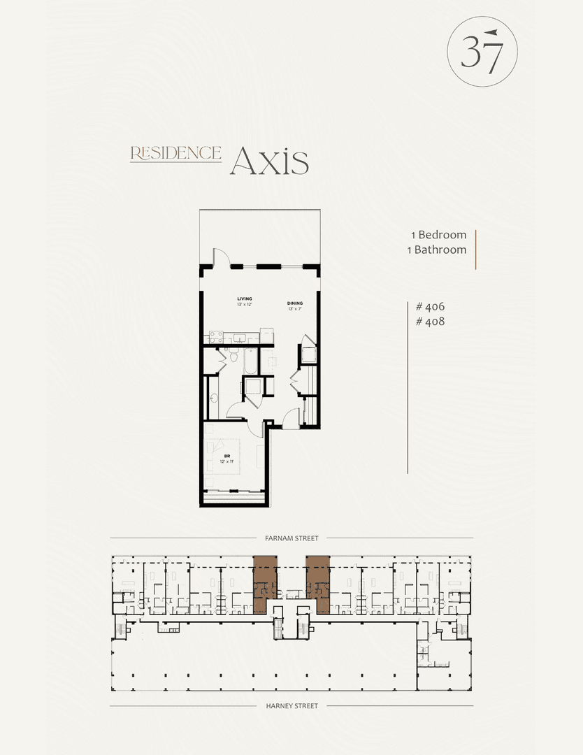 Omaha Apartment: 3737 Farnam Street