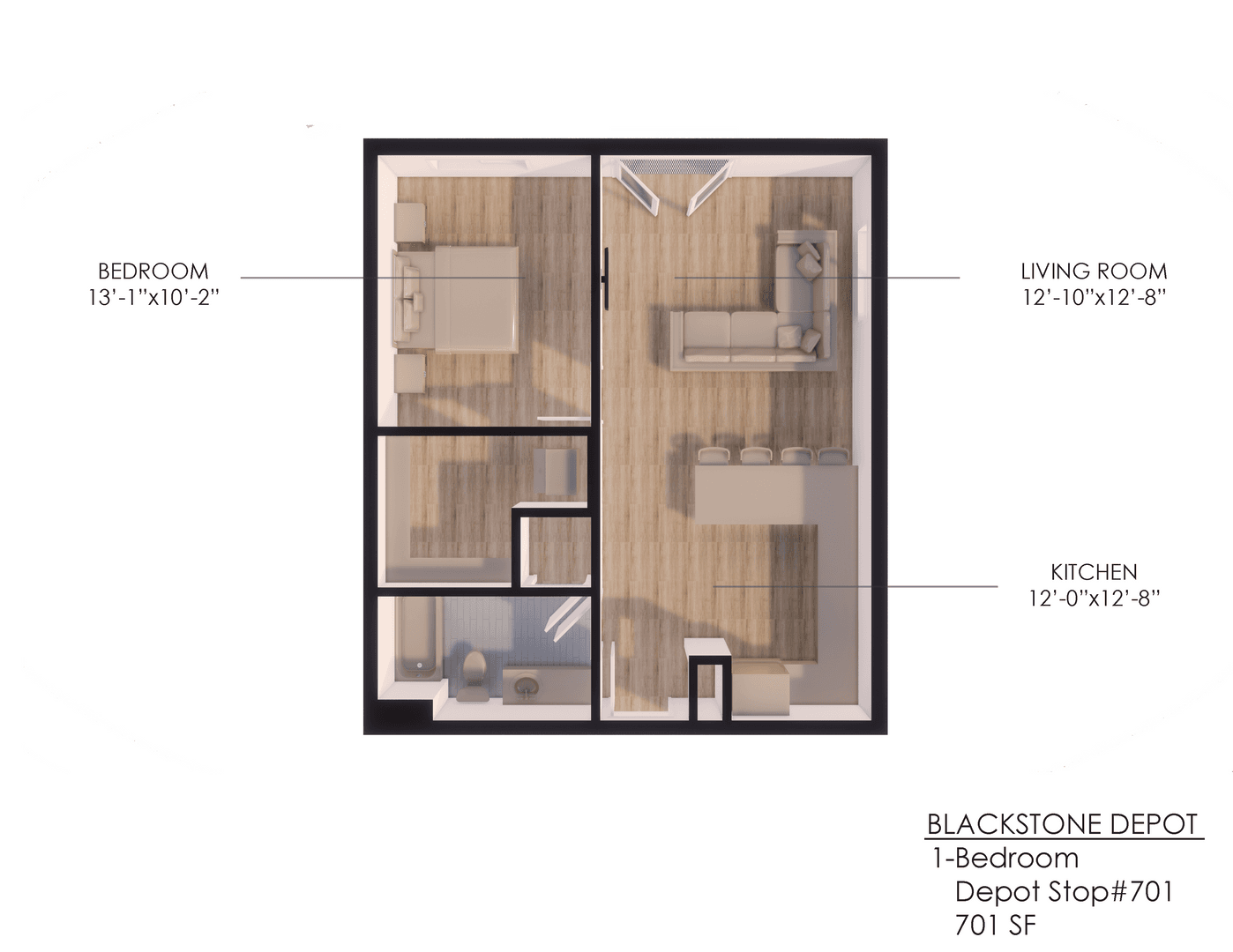 Omaha Apartment: 3820 Harney Street
