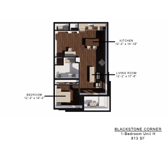 Omaha Apartment: 3618 Farnam