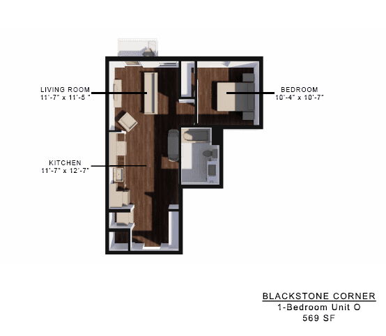 Omaha Apartment: 3618 Farnam