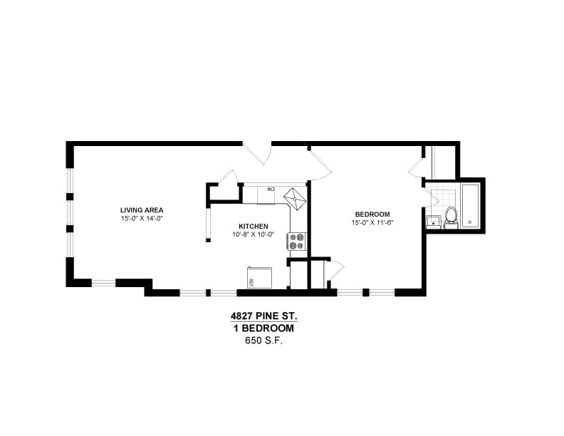 Philadelphia Apartment: 4801-4845 Pine Street