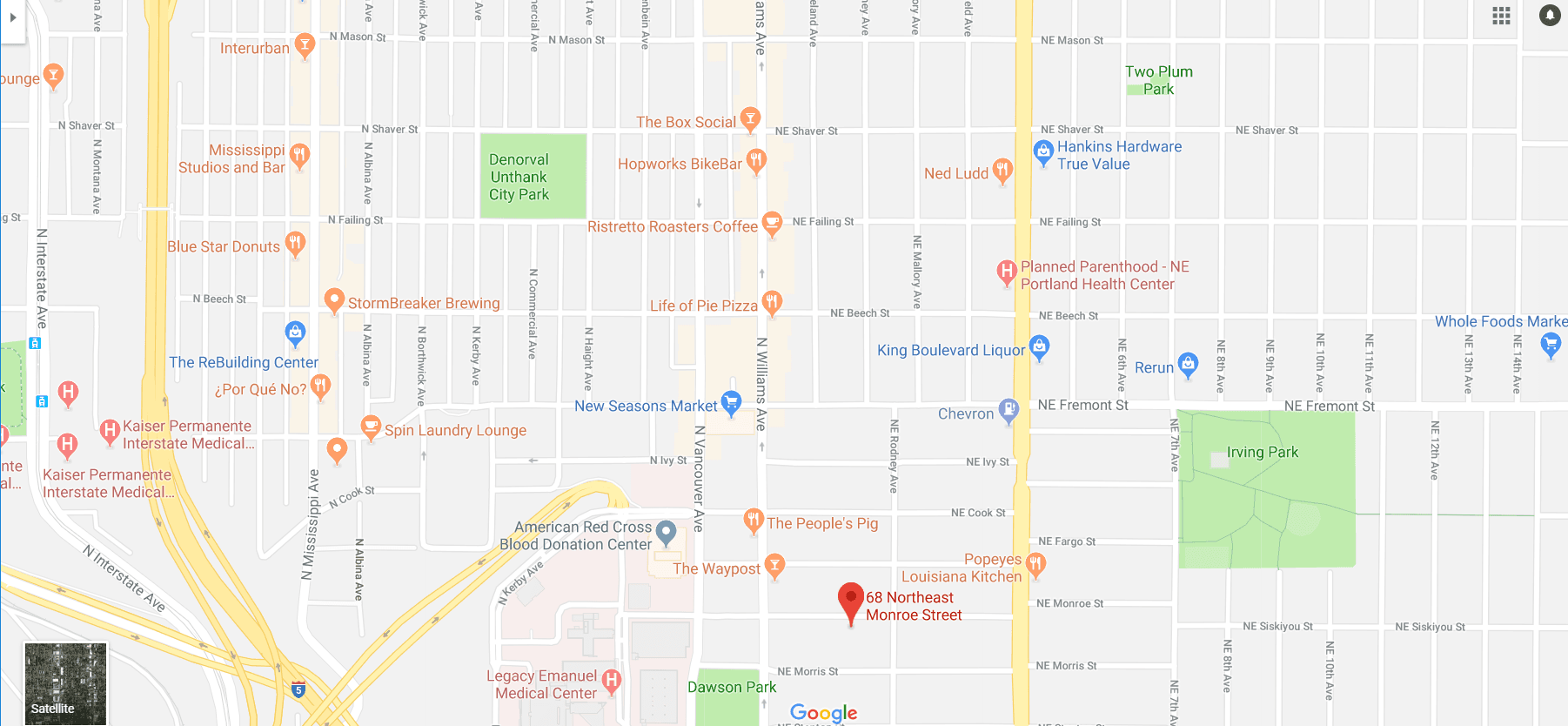 Portland Apartment: 68 NE Monroe Ave