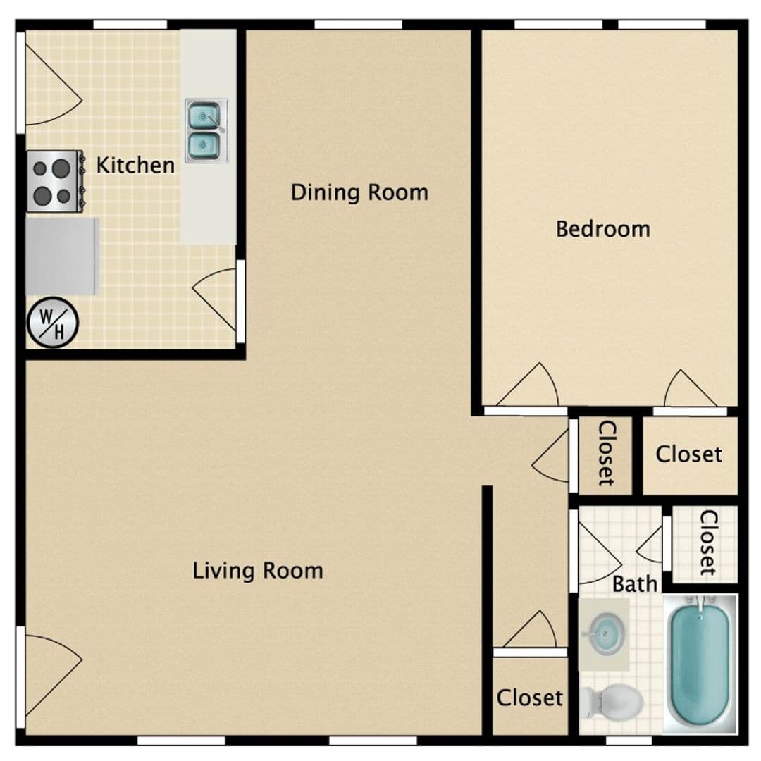 Corpus Christi Apartment: 100 Buccaneer Dr