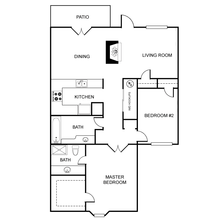 Bakersfield Apartment: 7601 Olympia Drive