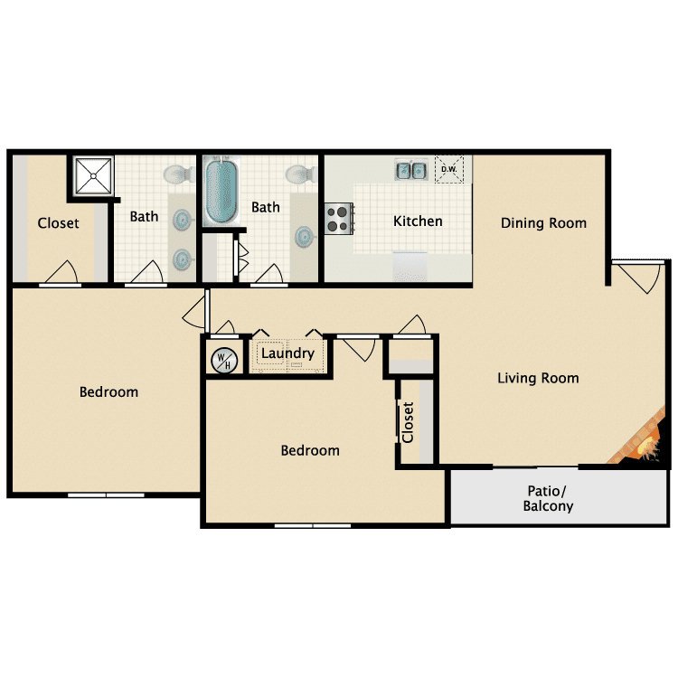 Fresno Apartment: 8755 N. Chestnut Avenue