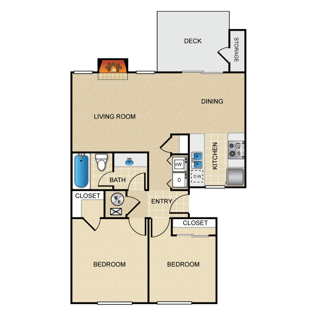 Fresno Apartment: 445 W Nees Ave