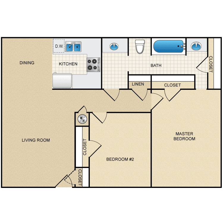 Bakersfield Apartment: 800 New Stine Road