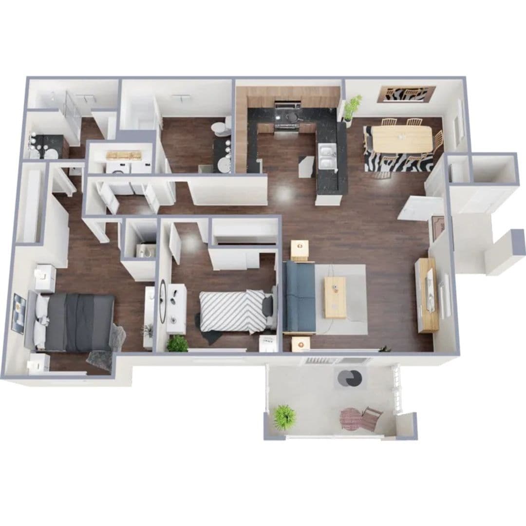 Merced Apartment: 3786 Horizons Ave.
