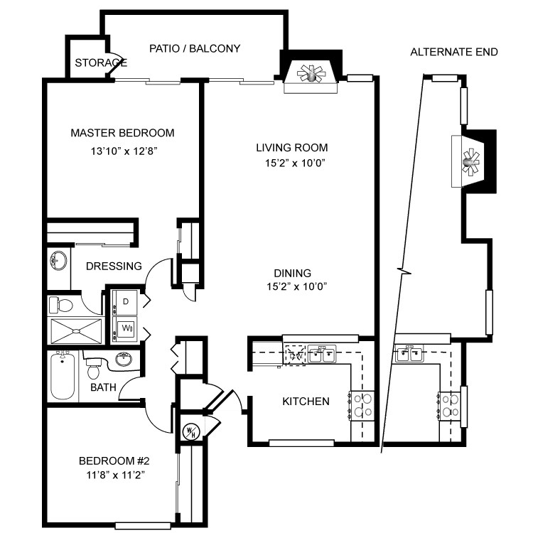 Bakersfield Apartment: 8200 Kroll Way