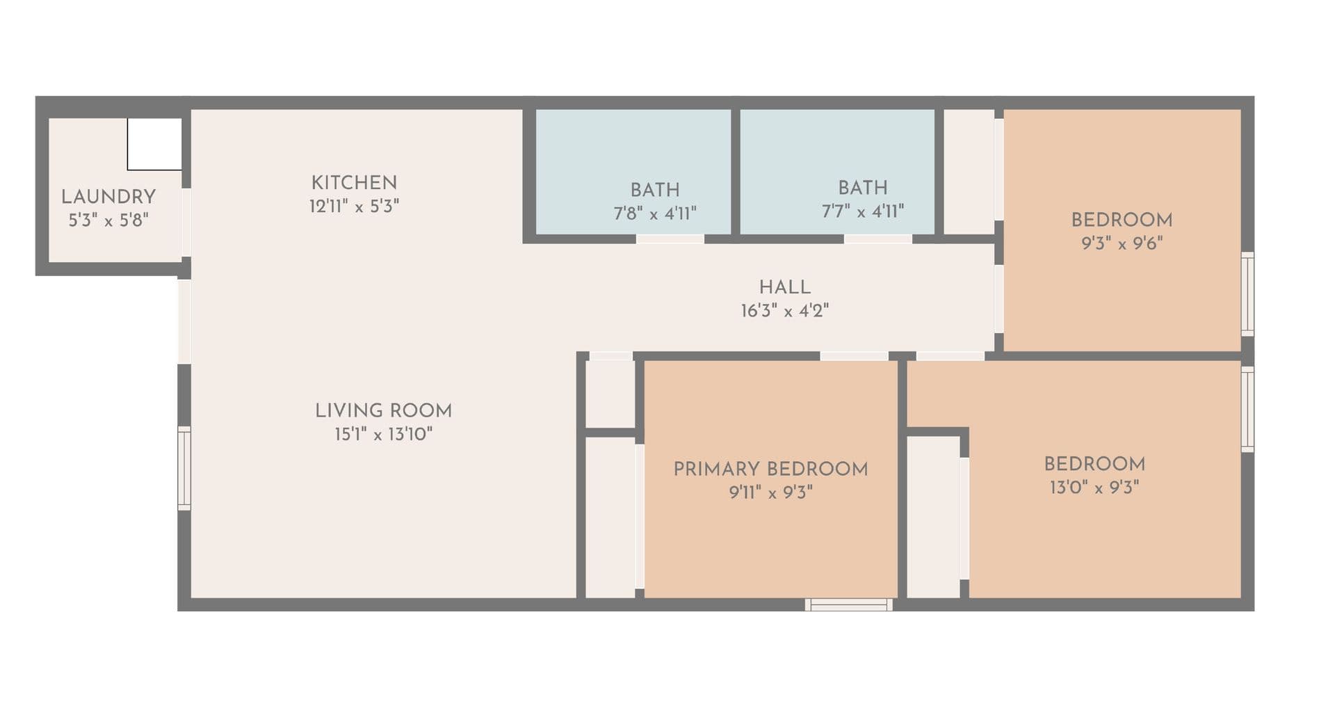 Seguin House: 1143 Magnolia St. Unit A