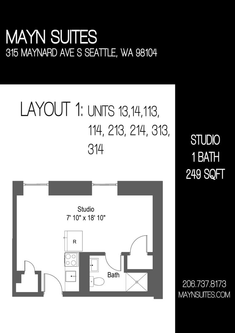Seattle Apartment: 315 Maynard Ave S