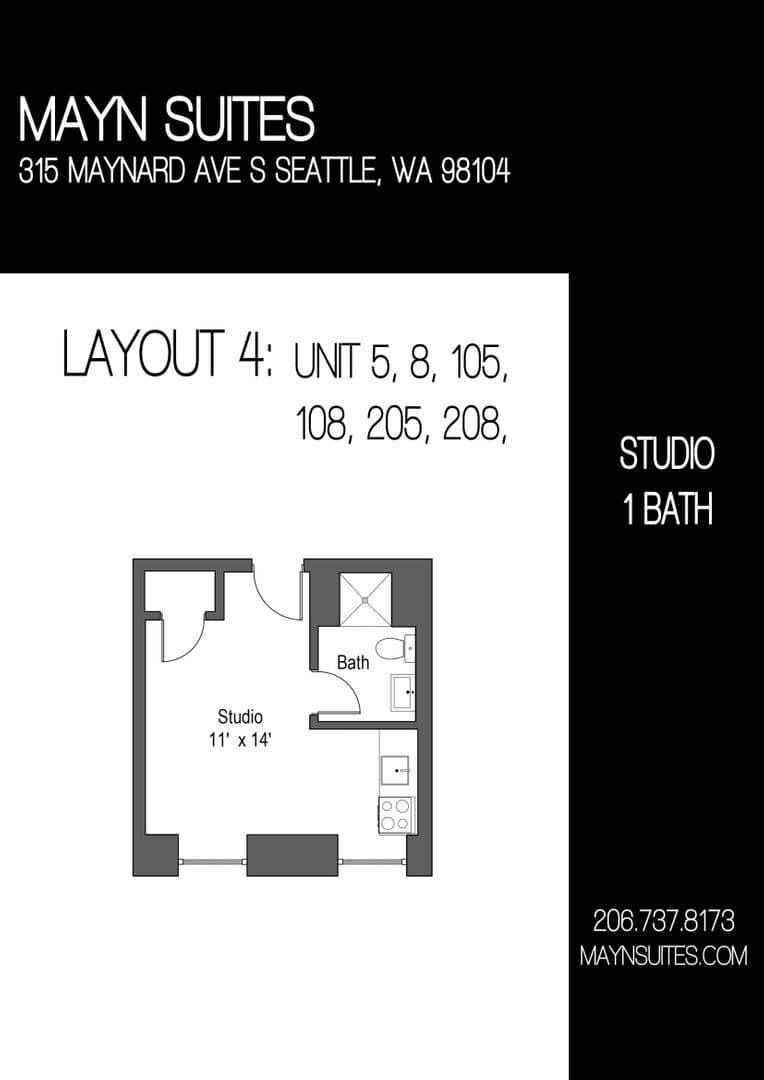 Seattle Apartment: 315 Maynard Ave S