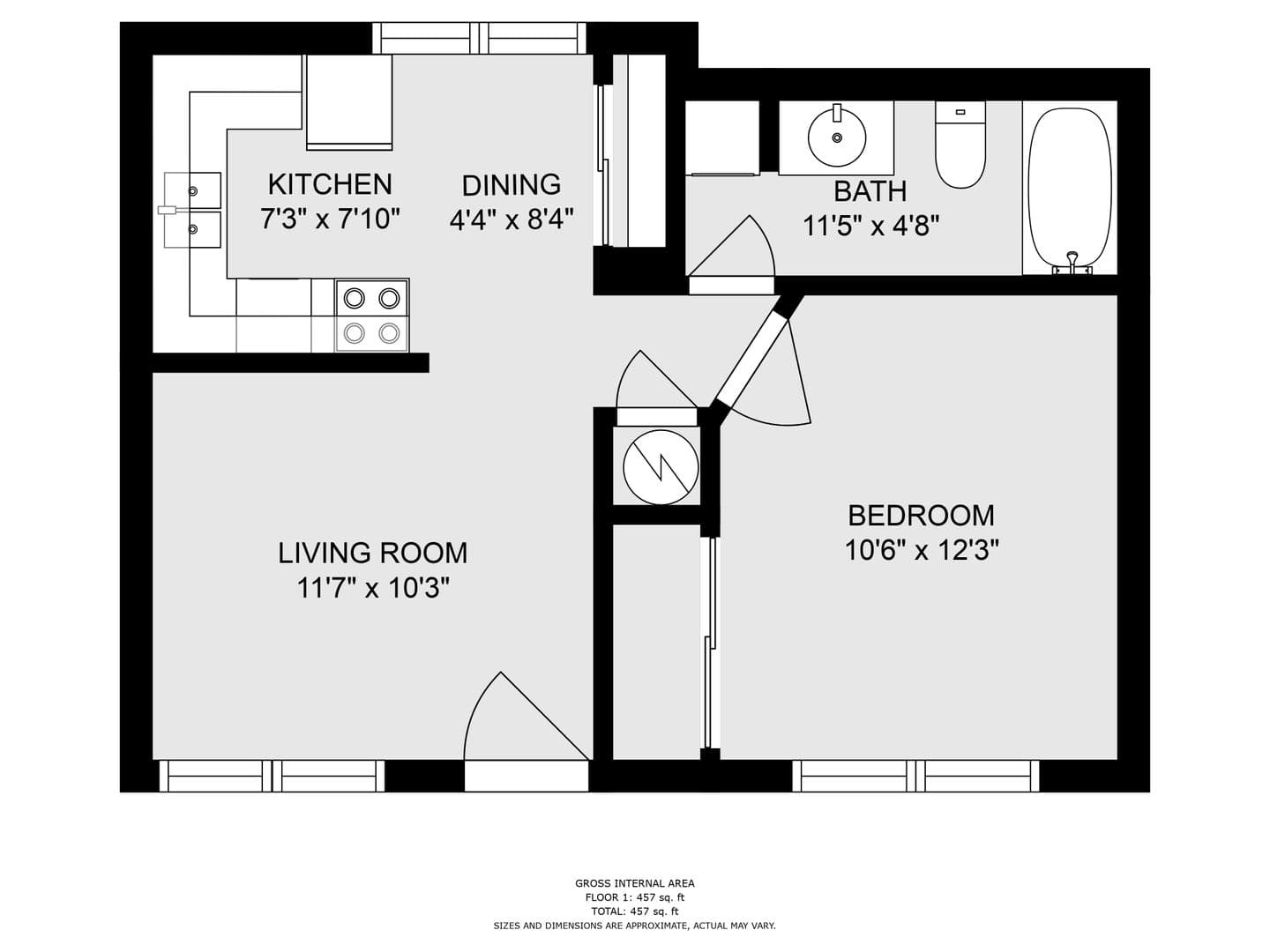 Birmingham Apartment: 1632 13 Street South