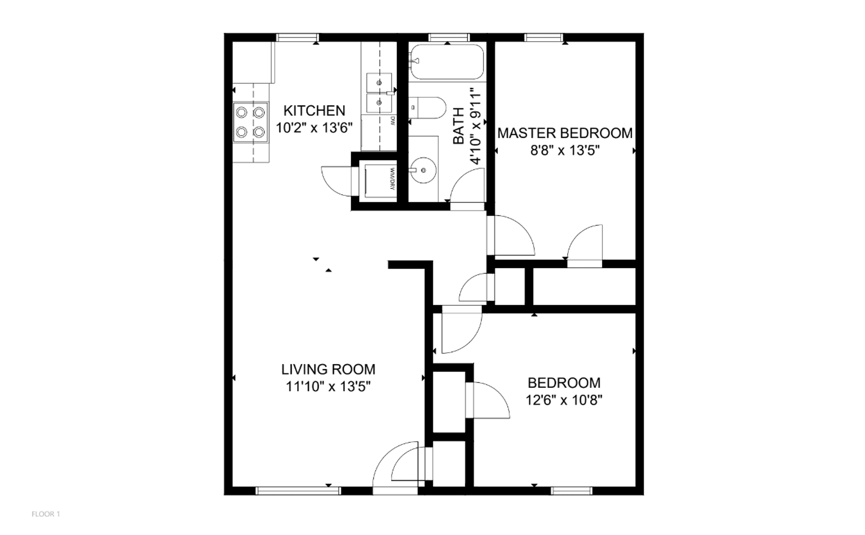 Birmingham Apartment: 4237-4241 5th Ave S