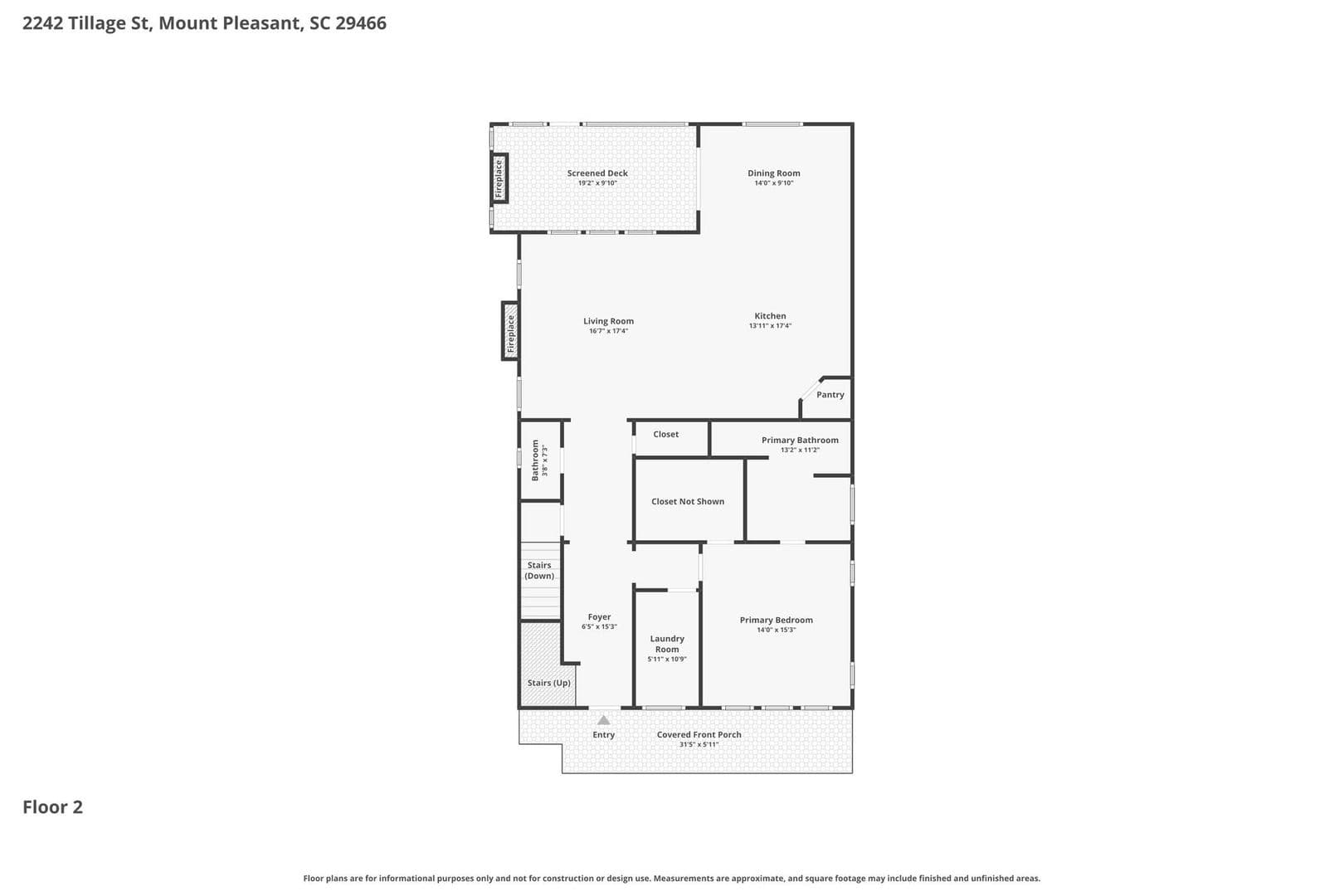 Mount Pleasant House: 2242 Tillage Street