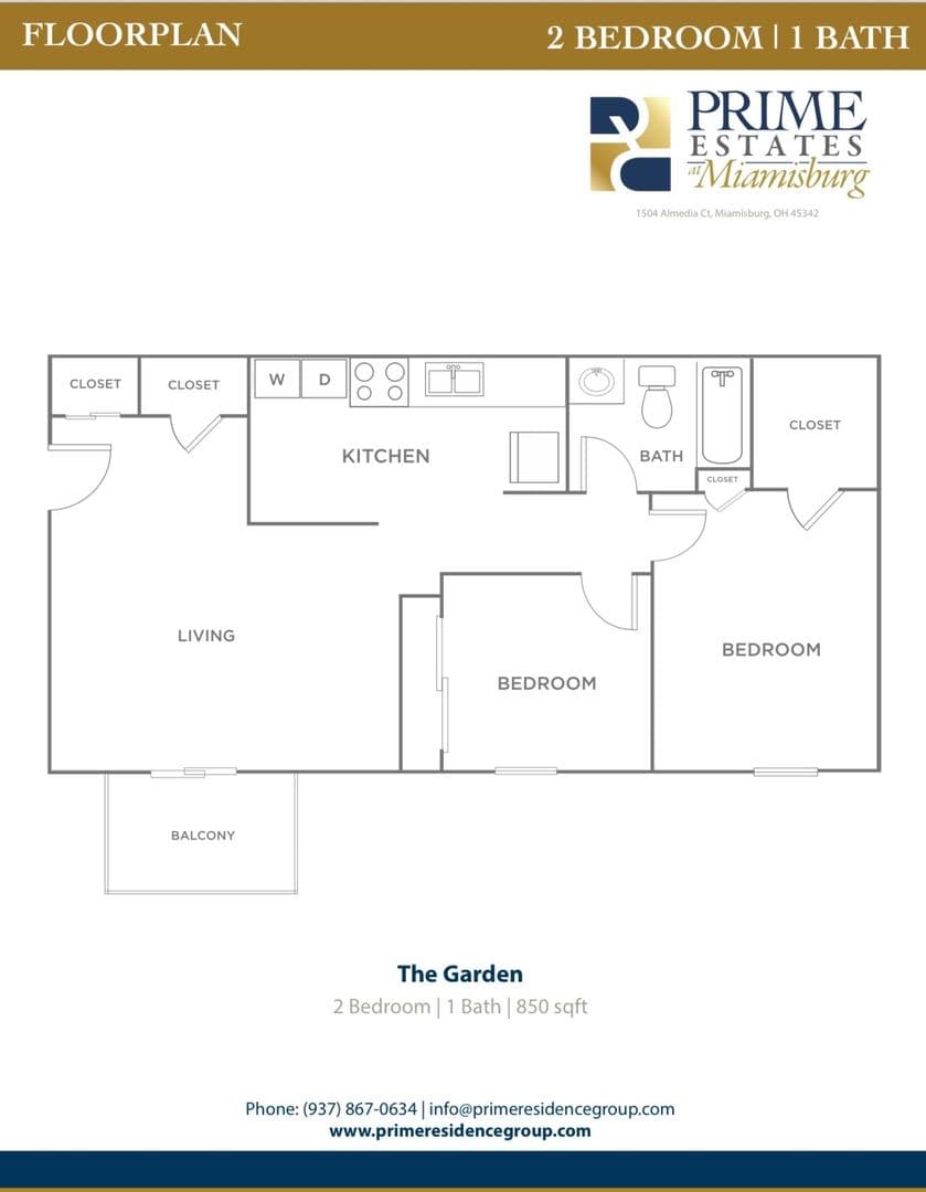 Miamisburg Apartment: 1504 Almedia Court