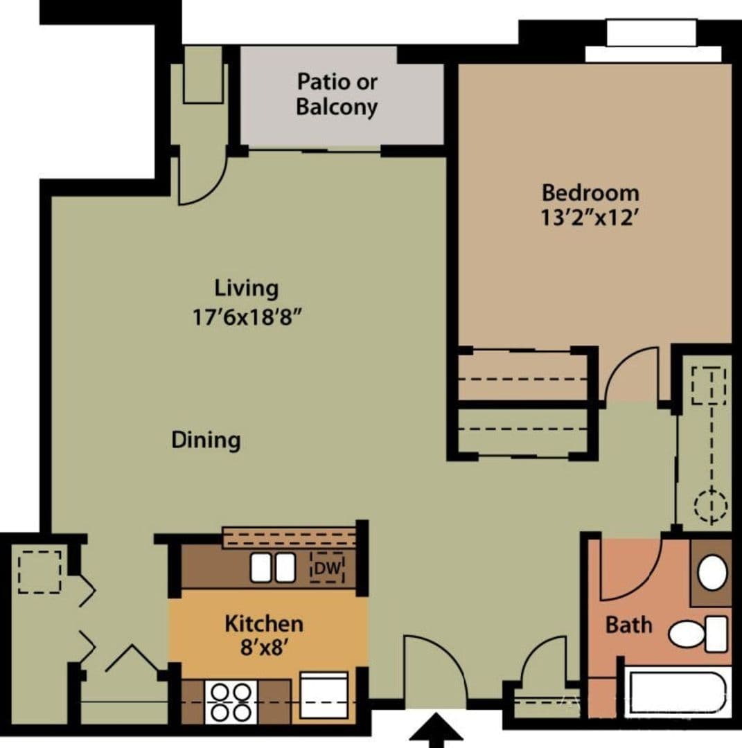 Brookfield Apartment: 17465 River Birch Dr