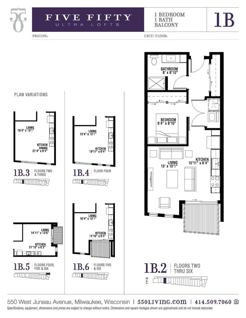 Milwaukee Apartment: 550 W Juneau Ave