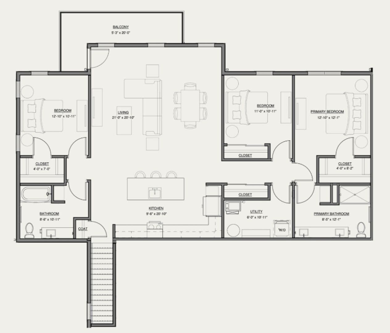 West Allis Apartment: 1405 S 92nd St