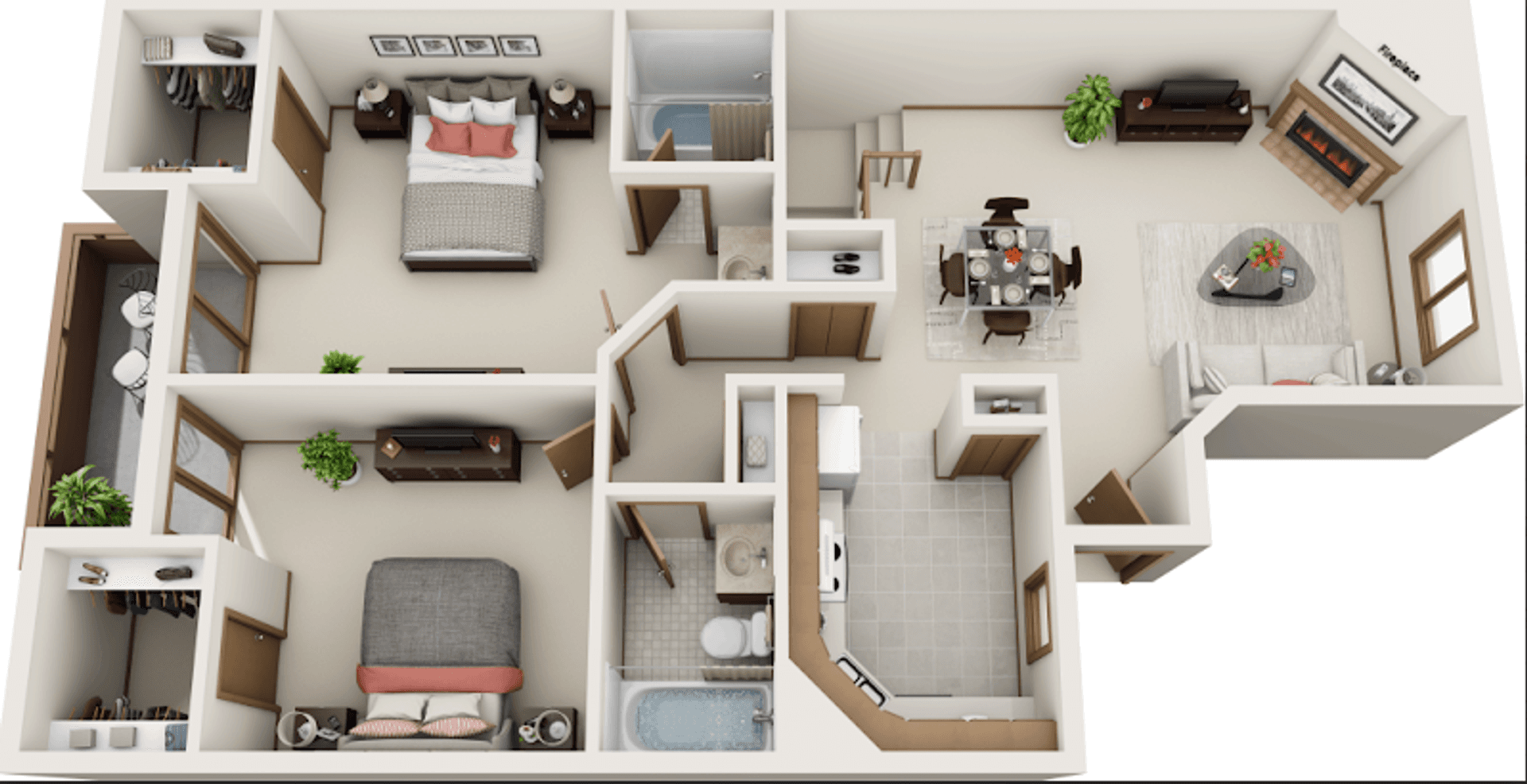 Milwaukee Apartment: 5401 W Presidio Ln