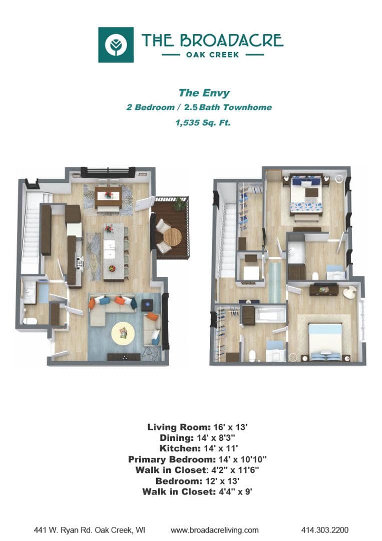 Oak Creek Apartment: 9598 S Clubhouse Wy