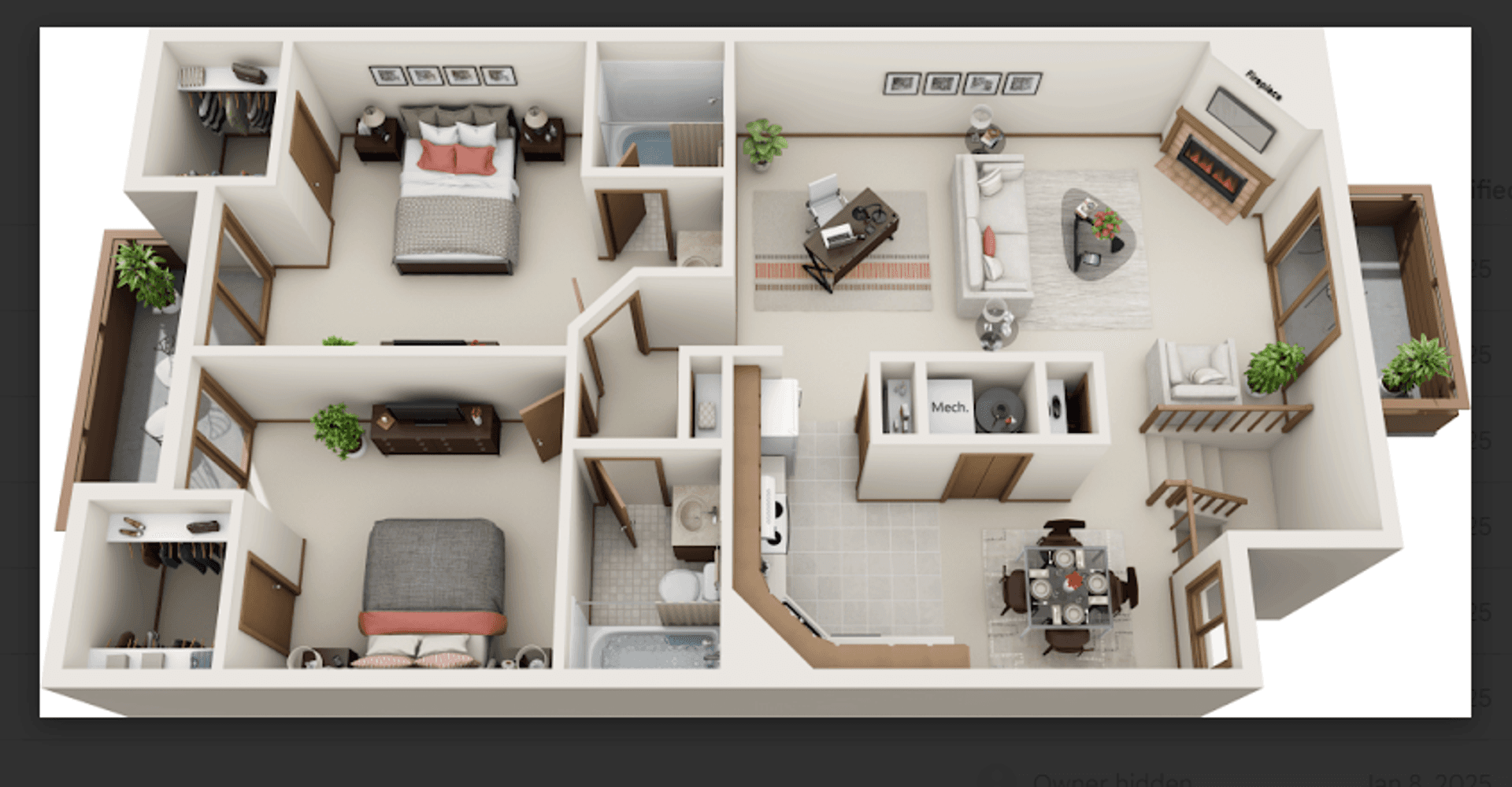 Milwaukee Apartment: 5401 W Presidio Ln