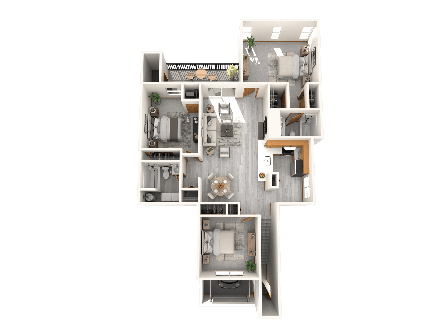 Brown Deer Apartment: 4401 W Deer Run Dr