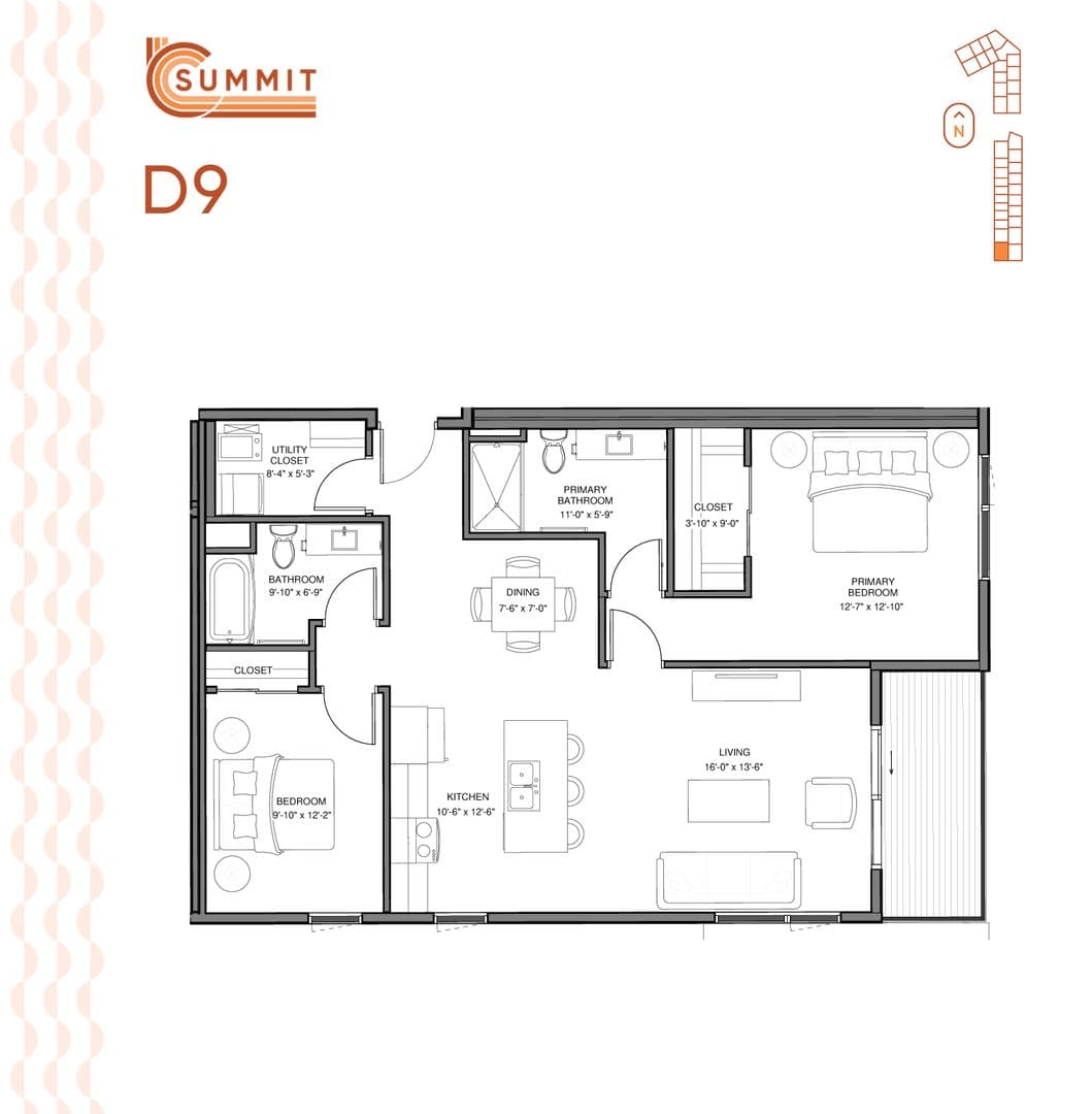 Oak Creek Apartment: 9437 S Breakwater Blvd