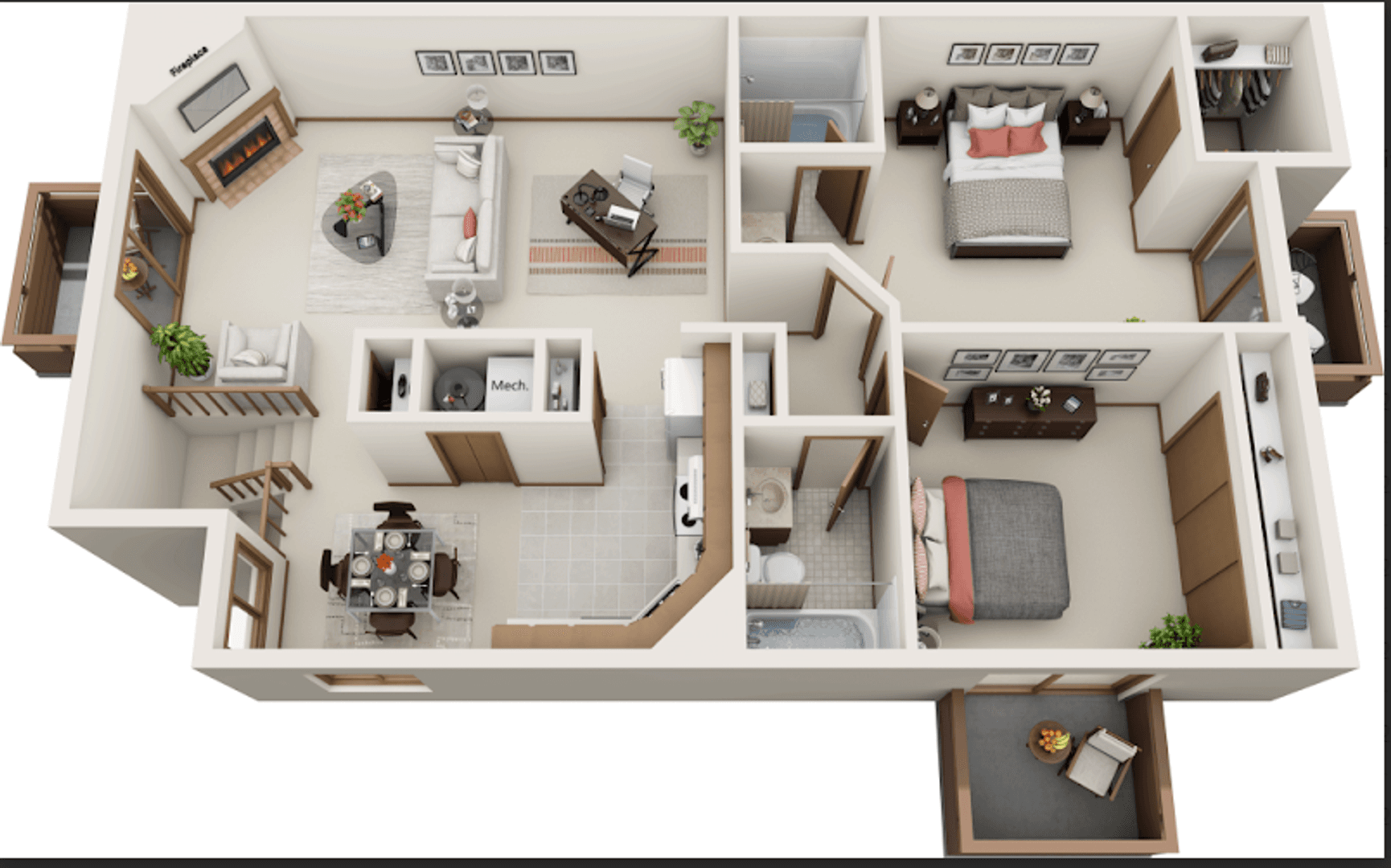 Milwaukee Apartment: 5401 W Presidio Ln