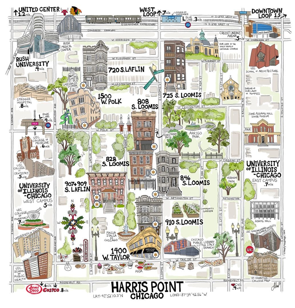 Chicago Apartment: 725 S Loomis Street