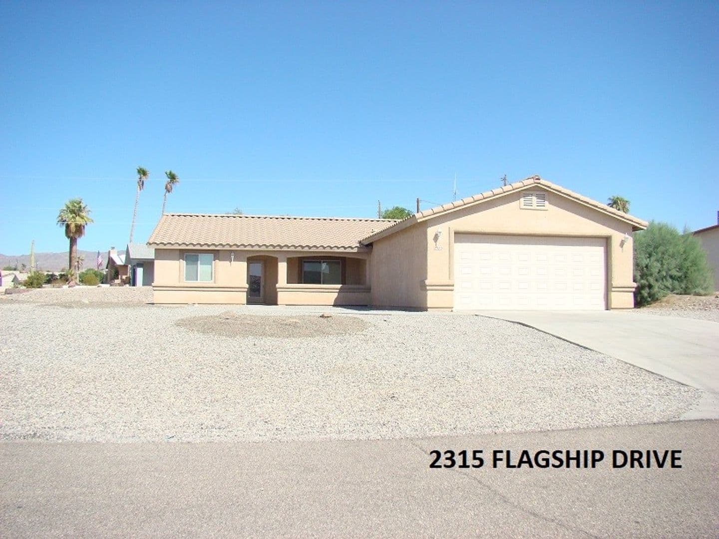 Lake Havasu House: 2315 Flagship Drive
