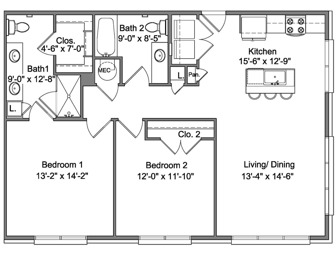 Nesbit Apartment: 860 Humphrey Way