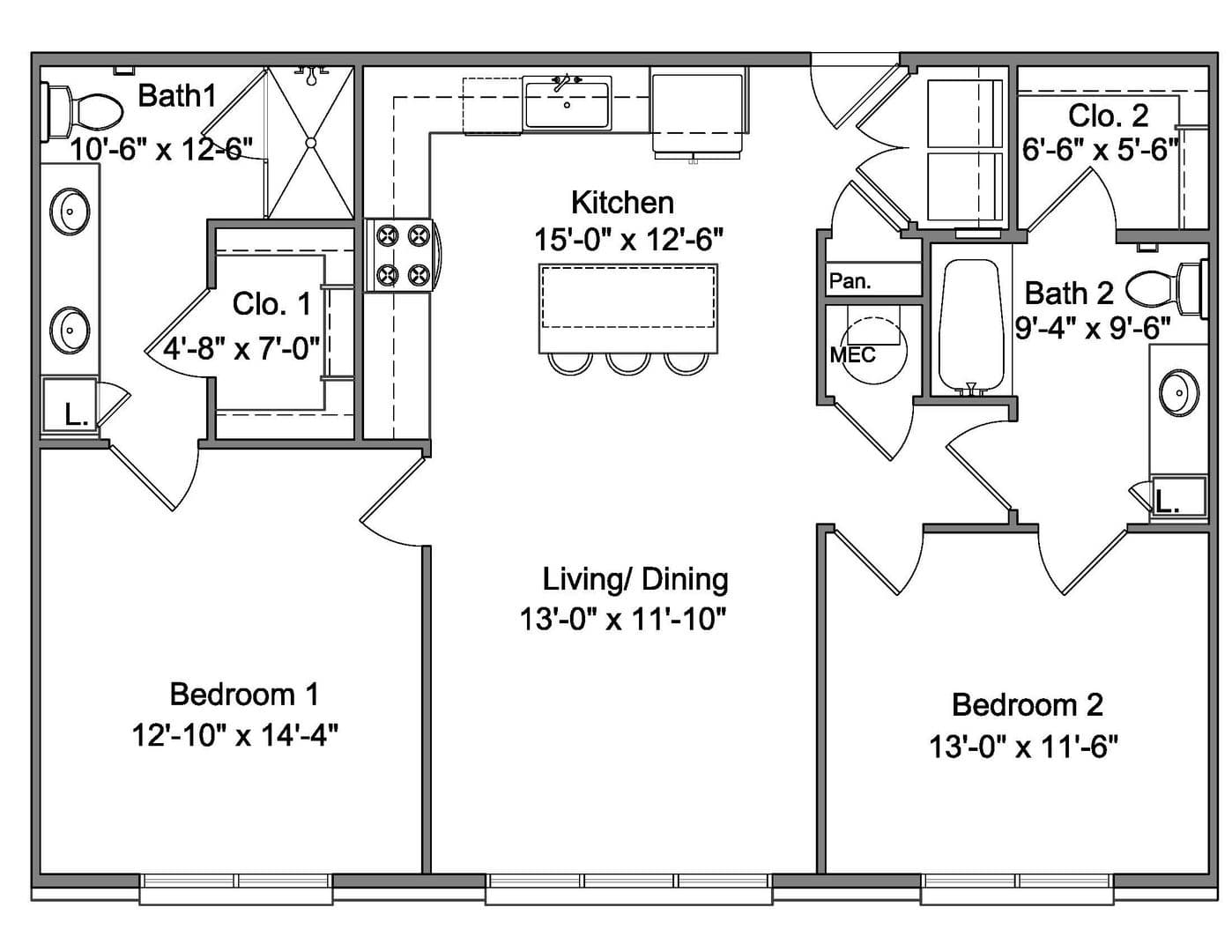 Nesbit Apartment: 860 Humphrey Way