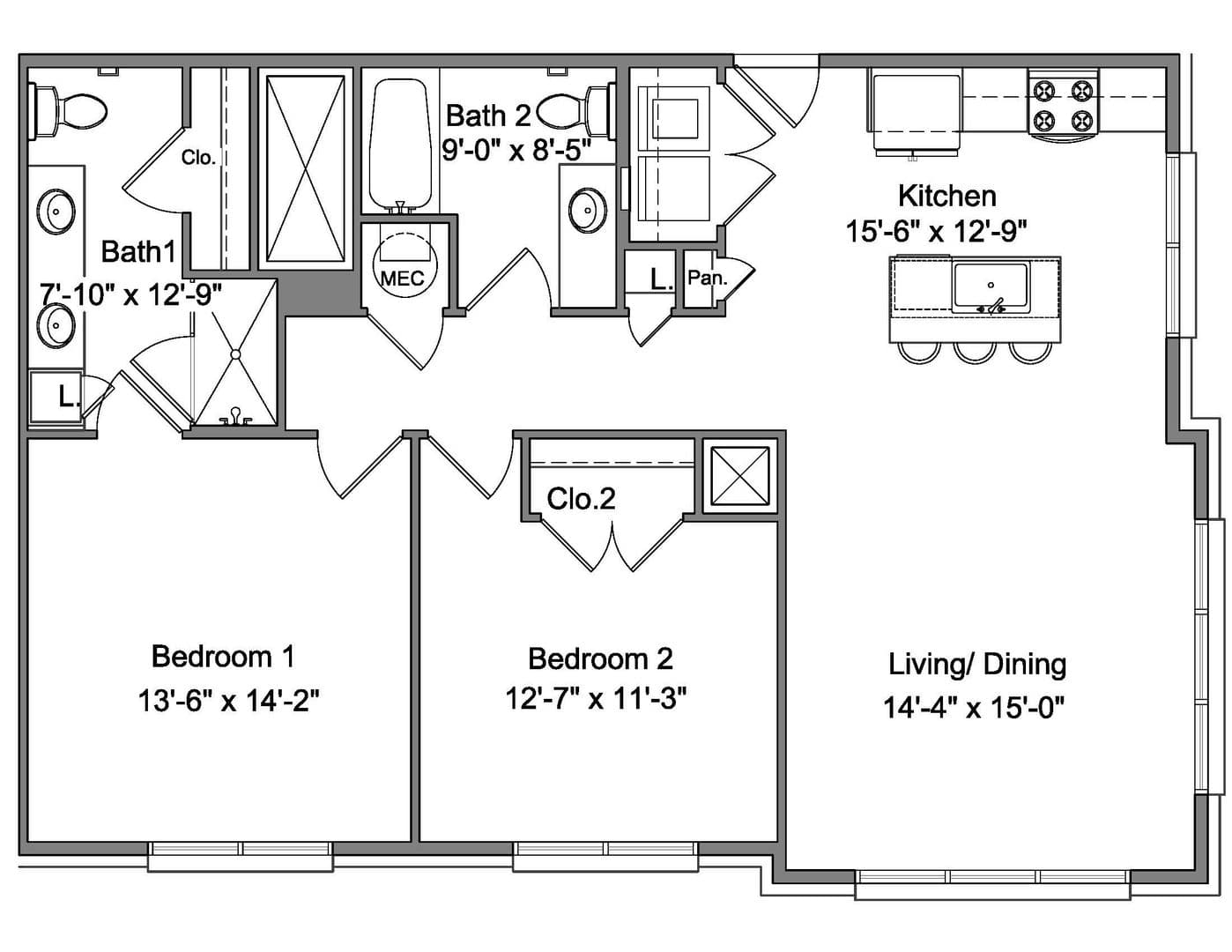 Nesbit Apartment: 885 Tunica Trails