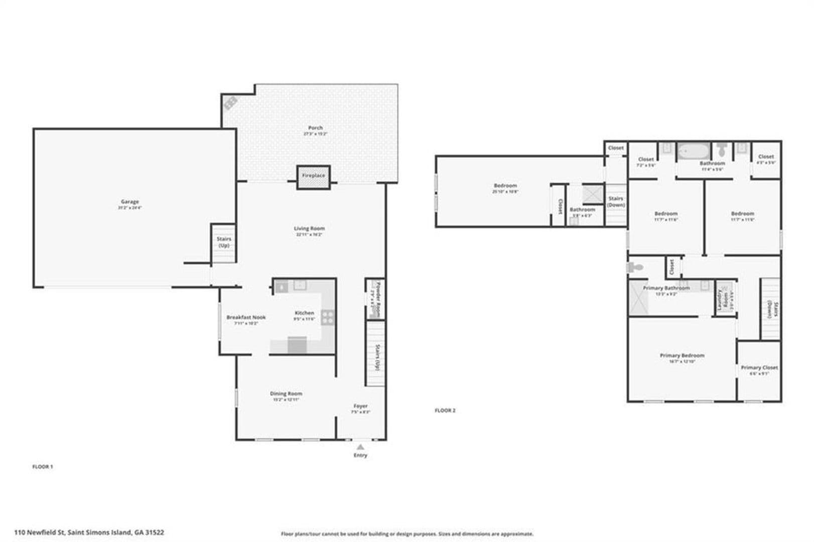 St. Simons Island House: 110 Newfield Street