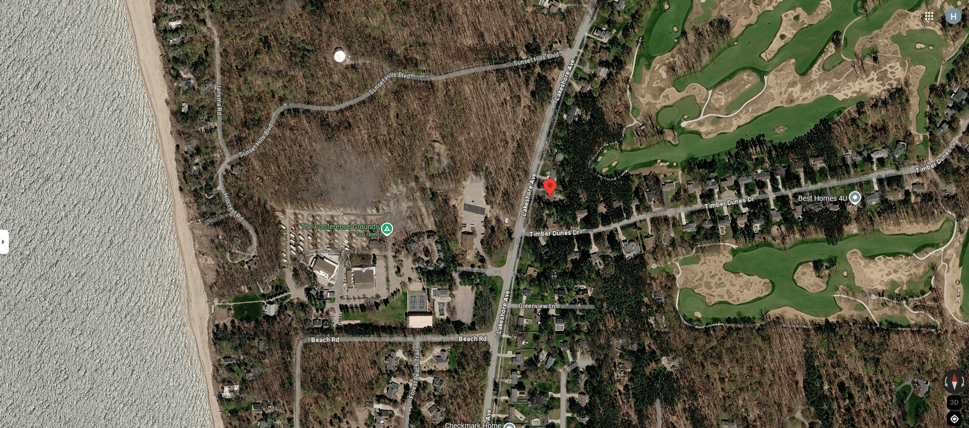 Grand Haven House: 12368 Lakeshore Dr