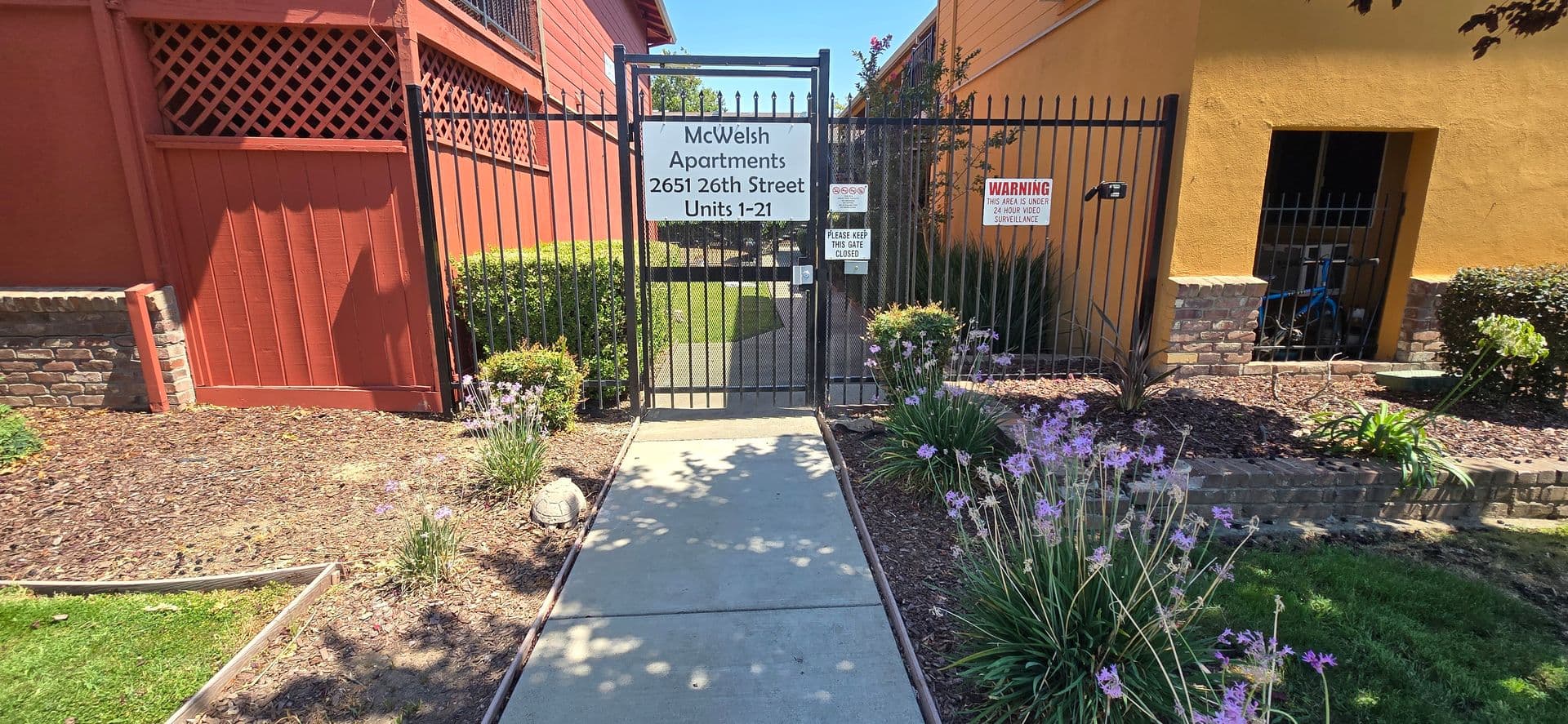 Sacramento Apartment: McWelsh Apartments at 2651 26th St - 2638 27th St