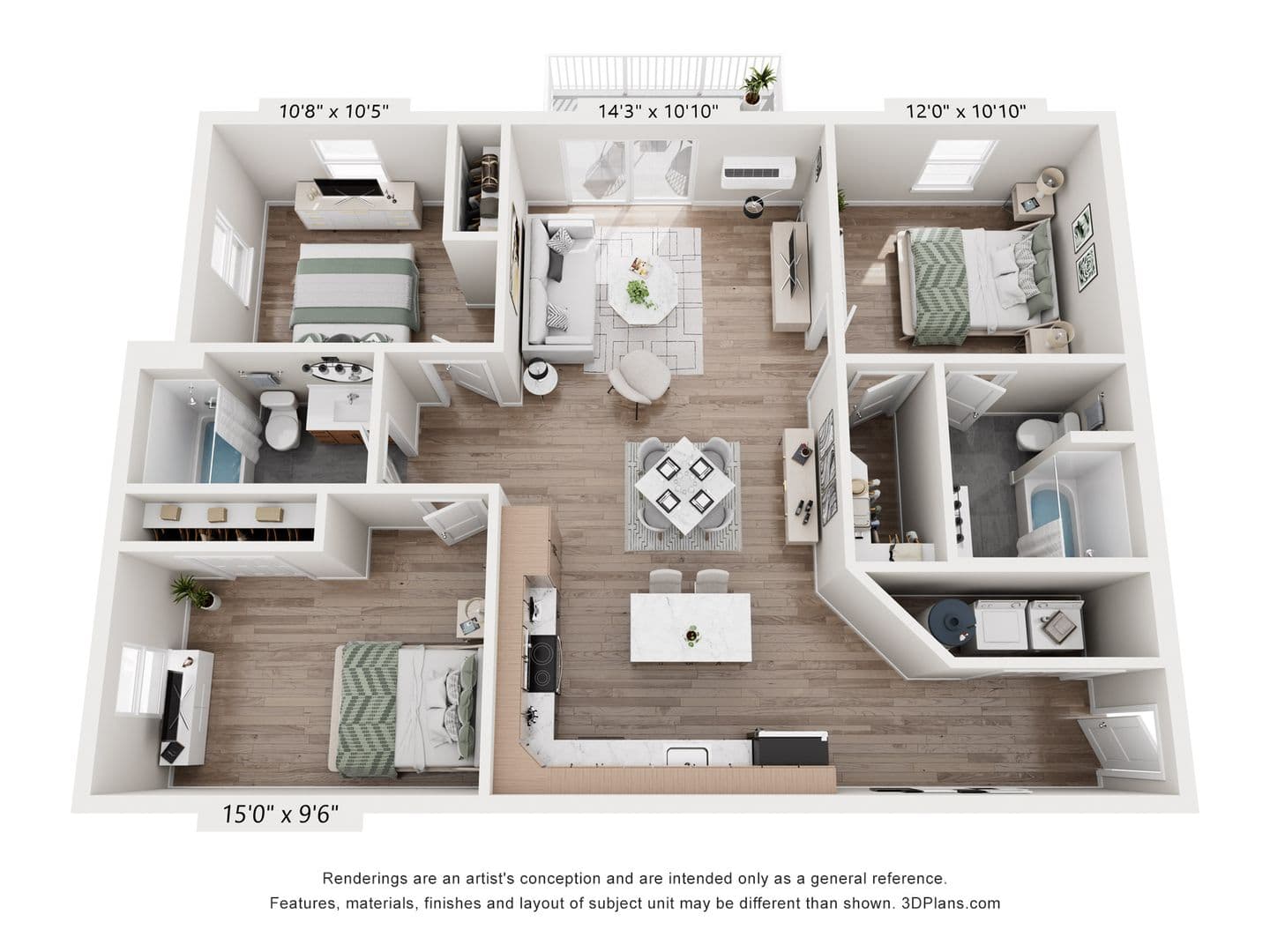 Alexandria Apartment: 1825 Oakview Ave SE