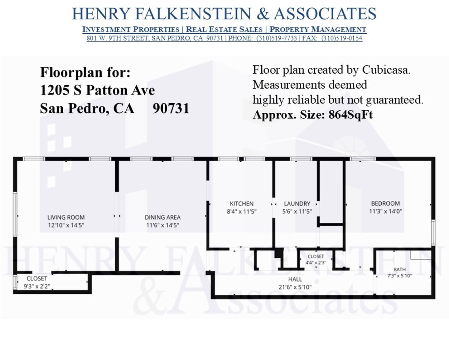 San Pedro Apartment: 1201-1207 S. Patton Avenue