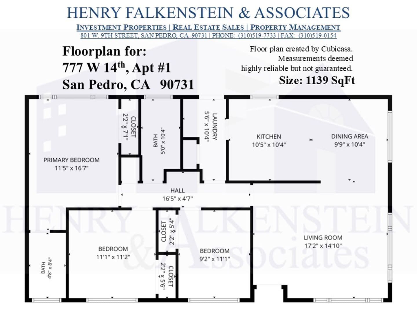 San Pedro Apartment: 777 West 14th Street