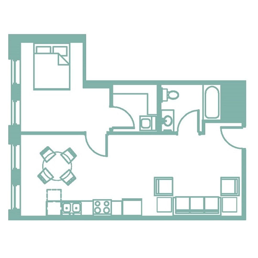 Sioux City Apartment: 413 Pierce Street