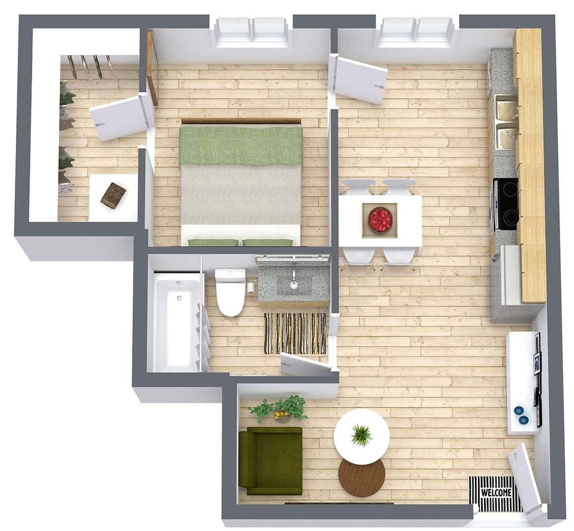 Sioux City Apartment: 413 Pierce Street