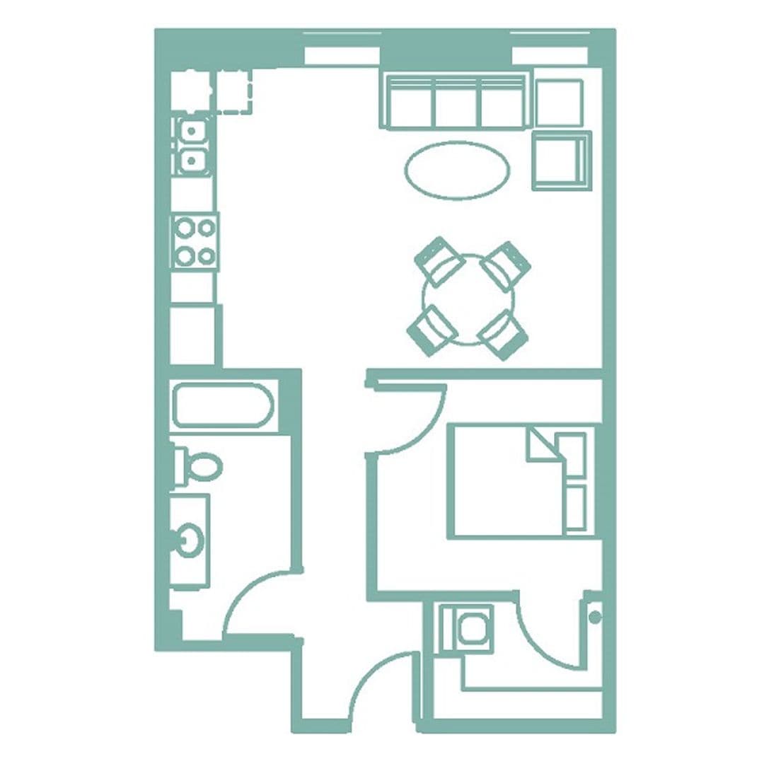 Sioux City Apartment: 413 Pierce Street