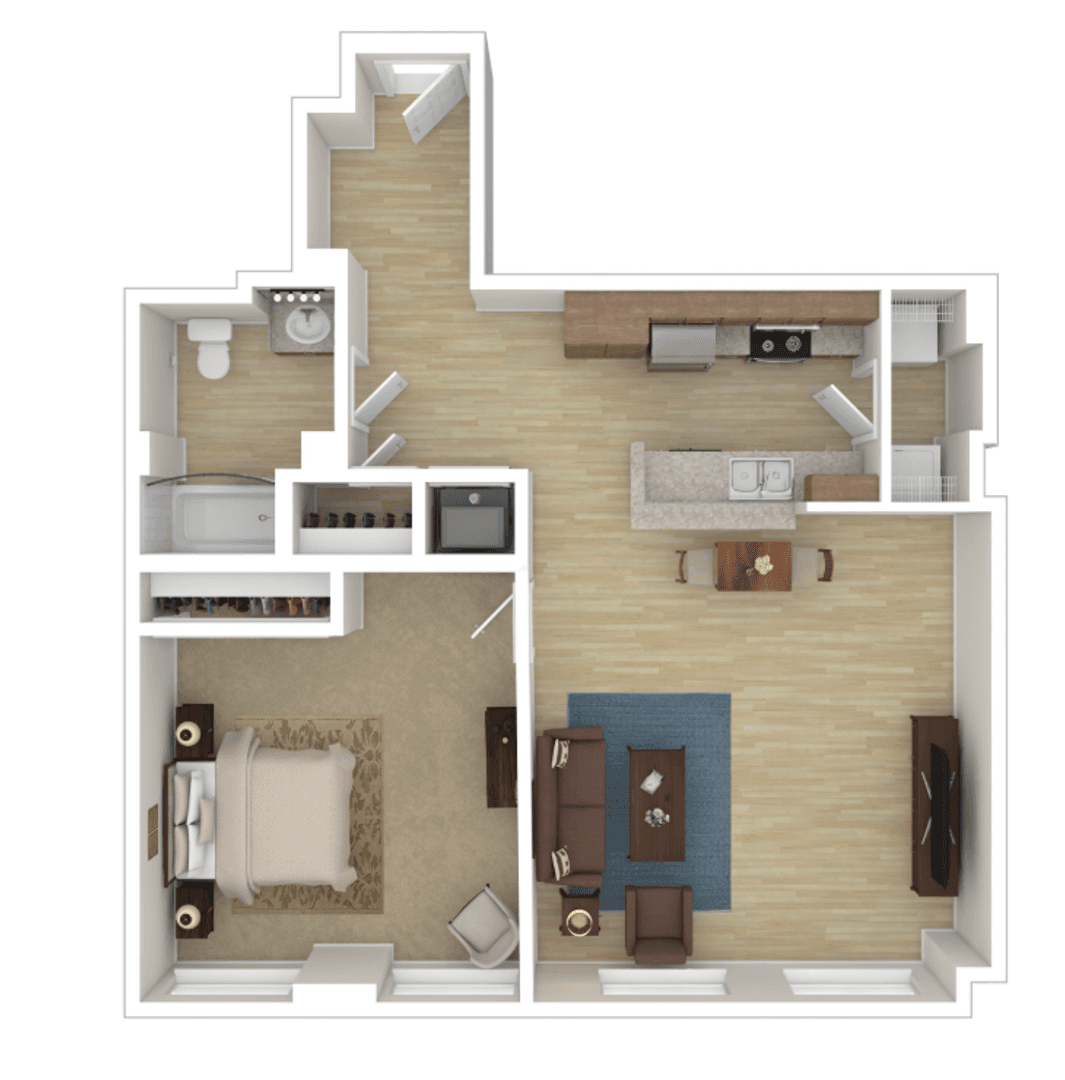 Memphis Apartment: 10 S Main St