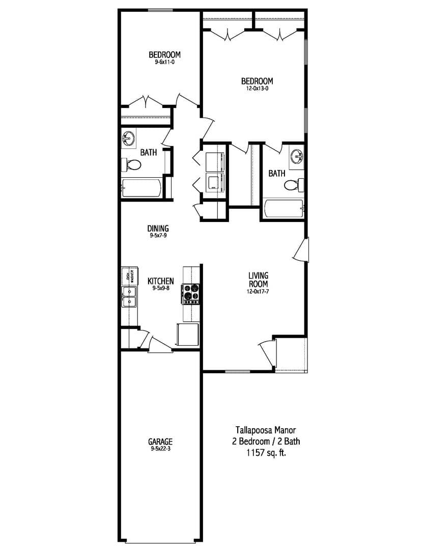 Tallapoosa Apartment: 143-239 McAdams Drive