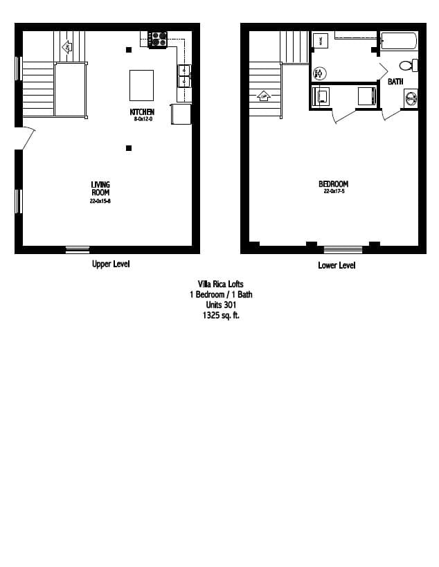 Villa Rica Apartment: 301-337 Temple St, 300-336 W. Church St, 206-212 Loft Ln